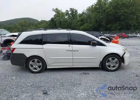 2012 Honda Odyssey Touring/Touring Elite z USA, uszkodzony, nr VIN 5FNRL5H92CB142693